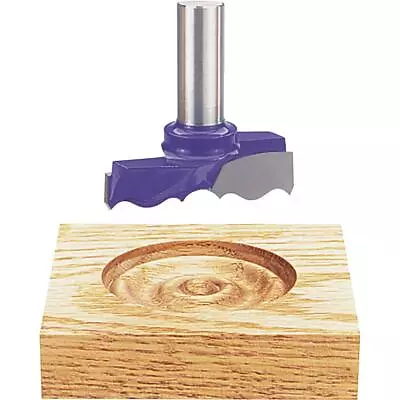Buy Grizzly C1768Z Carbide Tipped Rosette Cutter, 1/2  Shank, 2-1/8  Dia. • 102.95$