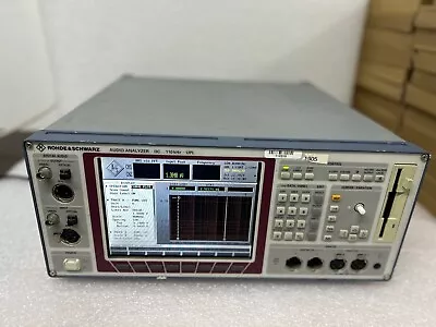 Buy Rohde Schwarz Upl Audio Analyzer Dc 110 Khz 1078.2008.06 • 2,550$