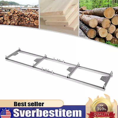 Buy 14  - 36  9ft Log Chainsaw Mill Planking And Aluminum Rail Milling Guide System • 72.33$