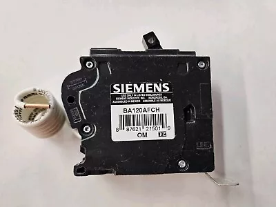 Buy Siemens BA120AFCH AFCI Main Breaker NEW IN BOX    • 38.99$