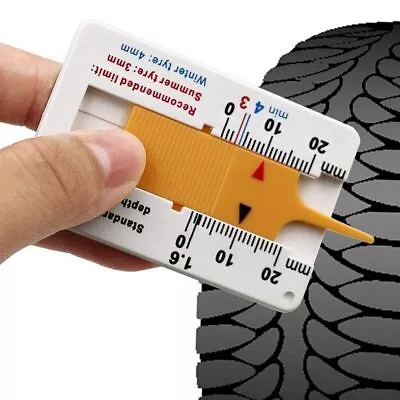 Buy  0-20mm Car Depth Indicator Wheel Tire Depth Gauge Tyre Tread Depthometer  • 0.99$