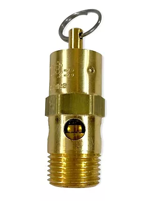 Buy 3/8  NPT Hard Seat Safety Pressure Relief Valve, 150 PSI, Made In The USA • 13.17$