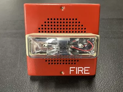Buy Siemens Red SEF-MC-R Fire Alarm Speaker Strobe Safety • 25.95$
