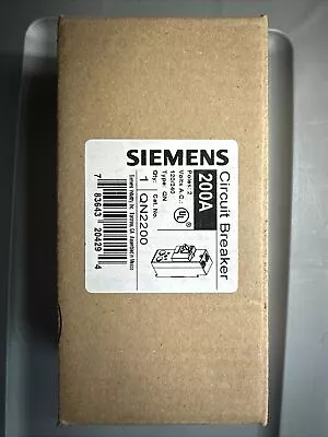 Buy Siemens 200A QN2200 120/240V 240-Volt Circuit Breaker, DY-785, Type QN, 2 Pole • 85.99$