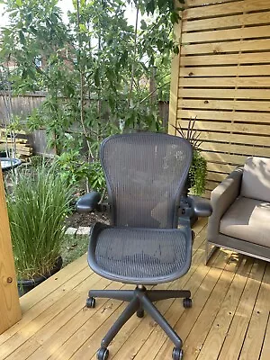 Buy Herman Miller Size C Aeron Office Chair - Older Model But Still Great • 225$