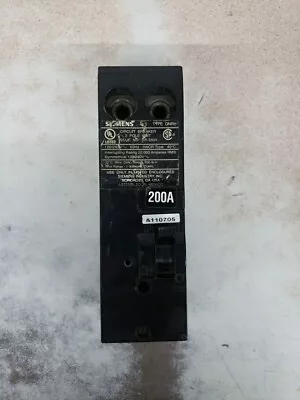 Buy Siemens QN2200RH QNRH 200-Amp 2 Pole 240-Volt Circuit Breaker • 160.19$