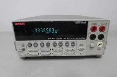 Buy Keithley 2700 DMM, Data Acquisition, Datalogging System • 595$