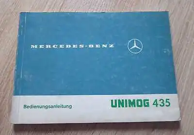 Buy Mercedes Unimog 435 Operating Instructions • 97.59$