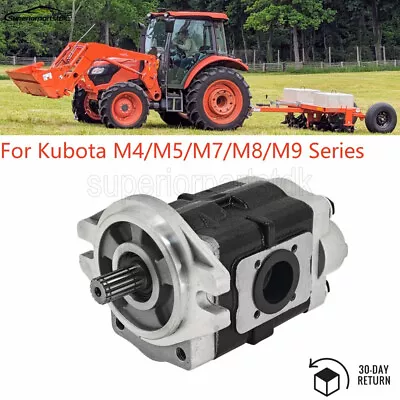 Buy Hydraulic Pump For Kubota Tractor M6060 M7040 M7060 M8540 M5660 3C081-82202 • 265.05$