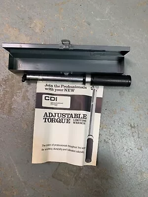 Buy CDI 1501M Adjustable Torque Limiting Wrench 1/4  Drive 30-150 Inch Lbs. • 50$
