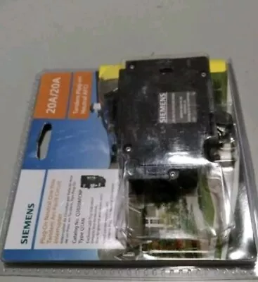 Buy SIEMENS Q2020AFCNP 20A Combination AFCI Plug-On Neutral Tandem Circuit Breaker • 59.99$