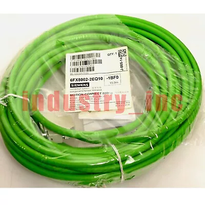 Buy New In Box For Siemens 6FX8002-2EQ10-1BF0 Cable 15m One Year Warranty #II • 254$
