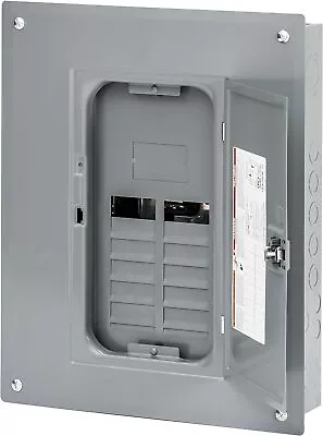 Buy Square D 125-Amp 24-Circuit 12-Space Electric Main Breaker Load Center Panel Box • 75.82$