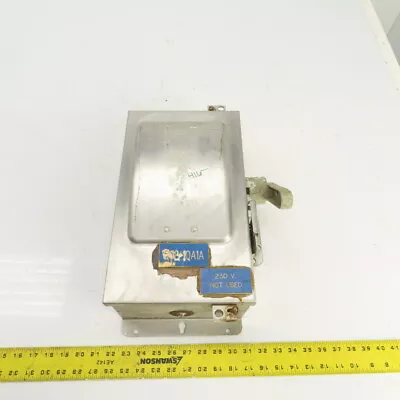 Buy Siemens F321SSR 30A Stainless Steel Safety Disconnect Switch 240V 4/4X Enc. • 55.99$