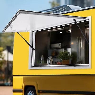 Buy 48 X 32  Food Truck Service Door Concession Stand Trailer Serving Window Awning  • 380.06$