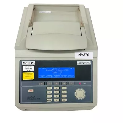 Buy Applied Biosystems 9700 GeneAmp PCR System Thermal Cycler 96 Well, N8050200 • 312.78$