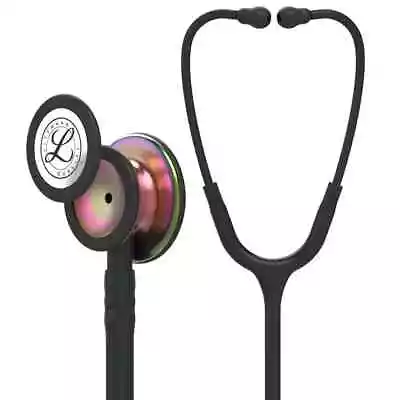 Buy 3M Littmann Classic III Monitoring Stethoscope, Black-Rainbow Finish, 5870 • 116.50$