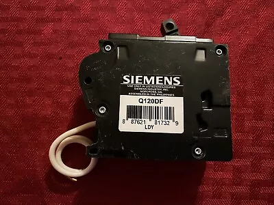Buy SIEMENS Q120DF DUAL FUNCTION CIRCUIT BREAKER AFCI/GFCI  20 Amp NEW OUT OF BOX • 38.97$
