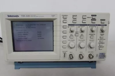 Buy Tektronix TDS220 Digital Oscilloscope 100 MHz 2 Channels 1GS/s • 195$