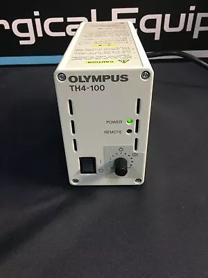 Buy Olympus Microscope TH4-100 100W-120V Halogen Power Supply Good Condition • 495.95$