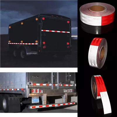 Buy Reflective Trailer Safety Warning Negative Tape Warning Sign For Cars And Trucks • 11.39$