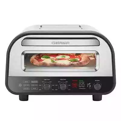 Buy Chefman Electric Indoor Pizza Oven RJ25-PO12-SS • 170$