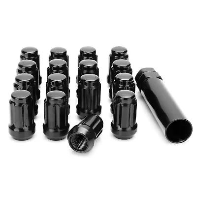 Buy  Atv M12x1.5 Spline Lug Nuts, 16Pcs 12X1.5 Lug Nuts Black With 1 Socket  • 28.99$