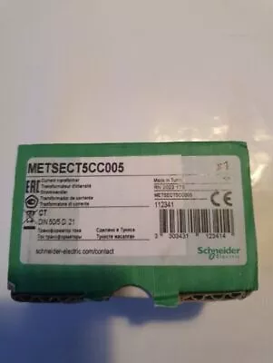 Buy SCHNEIDER ELECTRIC METSECT5CC005 Current Transformer Brand New • 87.62$