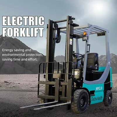 Buy Free Shipping 2 Ton Rated Capacity MachPro Electric Forklift Lifter Lift Truck • 11,399.05$