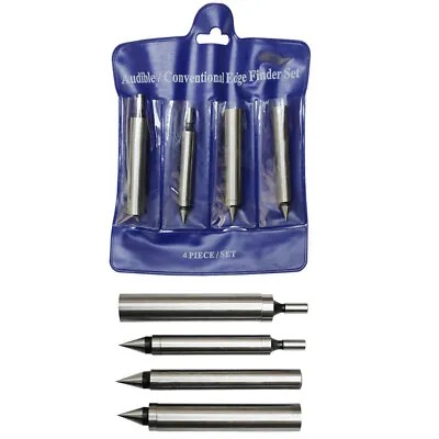 Buy Edge Finder And Center Finders Set Of 4 PCs Double End & Single End CNC Milling • 25.50$
