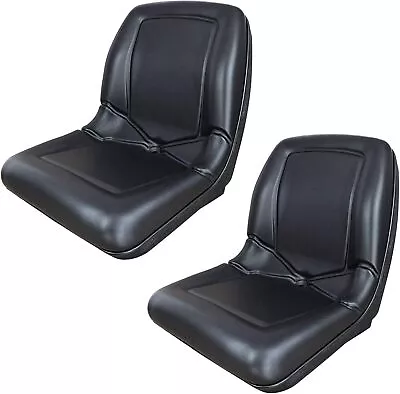 Buy (2 Seats) Black High Back Seat For John Deere Gator TX 4X2 TURF 4X2 HPX F725 • 204.98$
